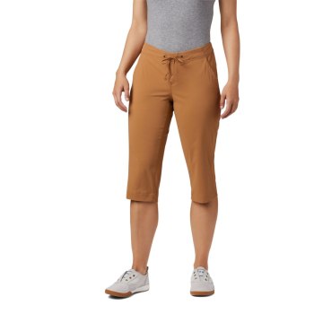 Columbia Anytime Outdoor Capri, Pantalones Marrom Para Mujer | 139802-NYS